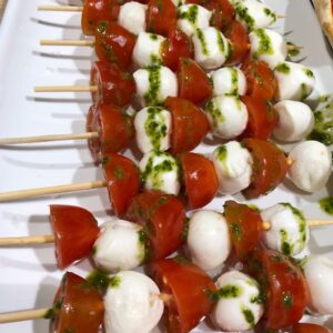 receta brocheta crapese