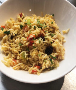 receta de arroz pilaf