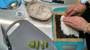 Sushi en casa