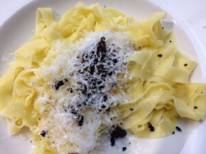 receta pasta trufada